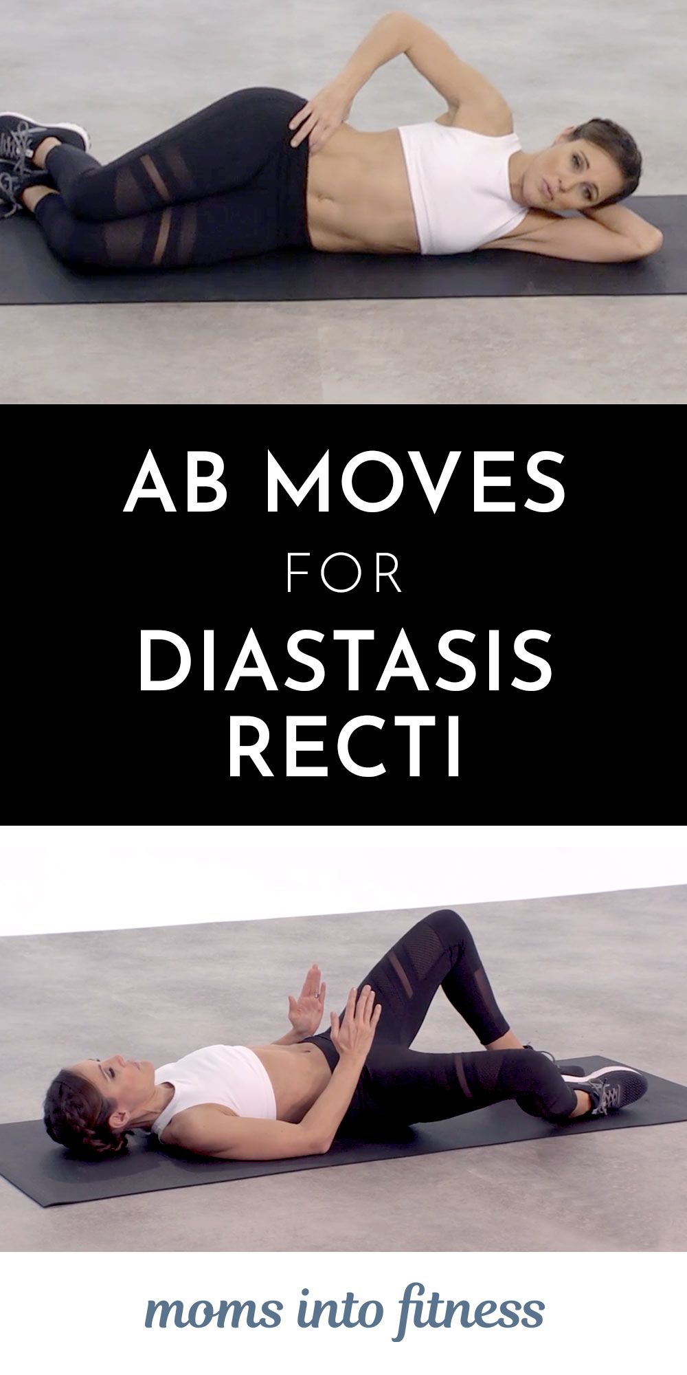 Diastasis Recti Safe Ab Exercises - Moms Into Fitness